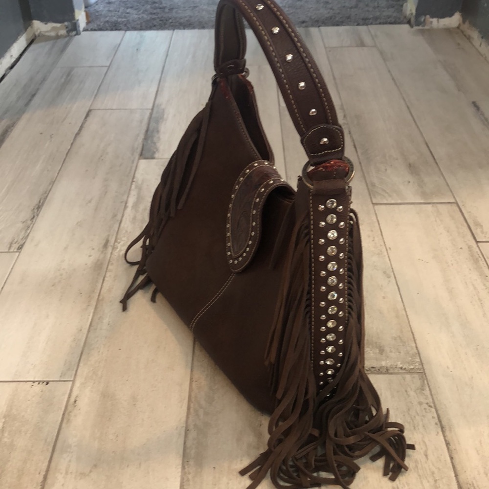 Trinity Ranch Fringe Purse - Picture 2 of 6